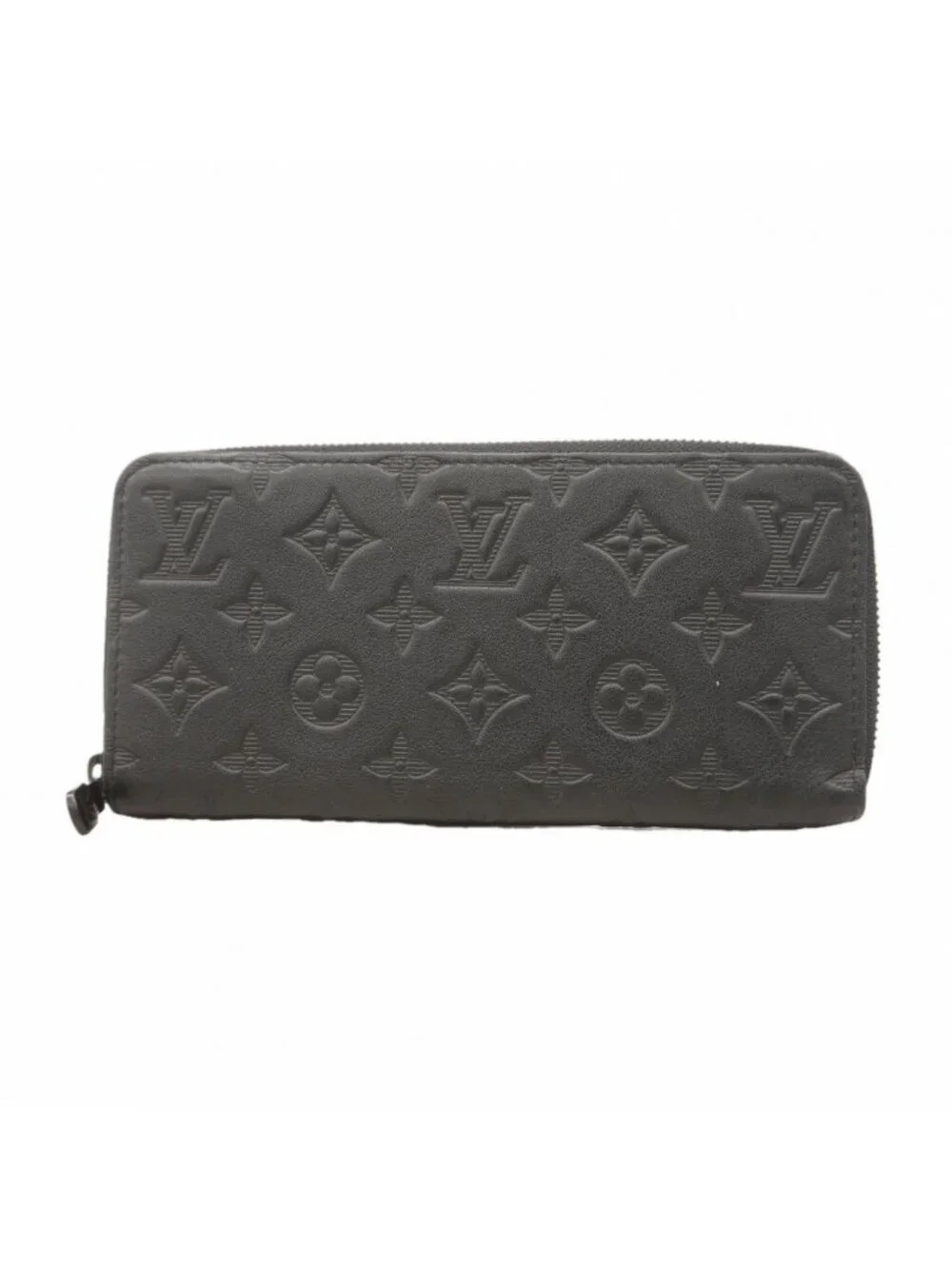 Louis Vuitton Wallet Monogram Shadow Zippy Horizontal Noir